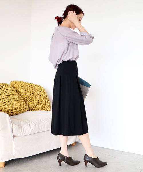 N.（N. Natural Beauty Basic）（エヌエヌナチュラルビューティーベーシック）の「ウォッシャブルビエラブラウス（シャツ/ブラウス・レディース・グレー/ホワイト/カーキ・MEDIUM）」の10枚目の写真