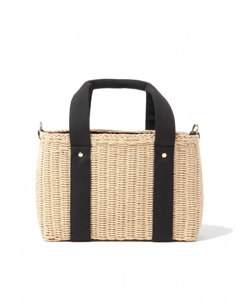 LEPSIM(レプシィム)の「ペーパーミニショルダーバッグ 743881(ショルダーバッグ・レディース・ブラック/ダークブラウン/ナチュラル/ブルー・ONE SIZE)」の10枚目の写真