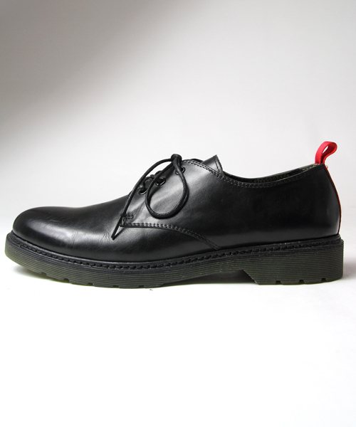 JACKROSE（ジャックローズ）の「レザーエアクッションソールプレーンドレスシューズ（ドレスシューズ・メンズ・ブラック・L/M）」の2枚目の写真