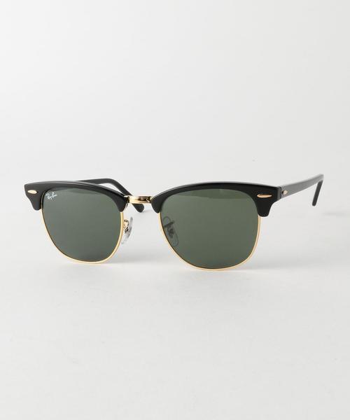 Ray-Ban(レイバン)の「<Ray-Ban(レイバン)>CLUBMASTER 3016/51 サングラス(サングラス・レディース・ブラック/ダークブラウン・FREE)」の1枚目の写真