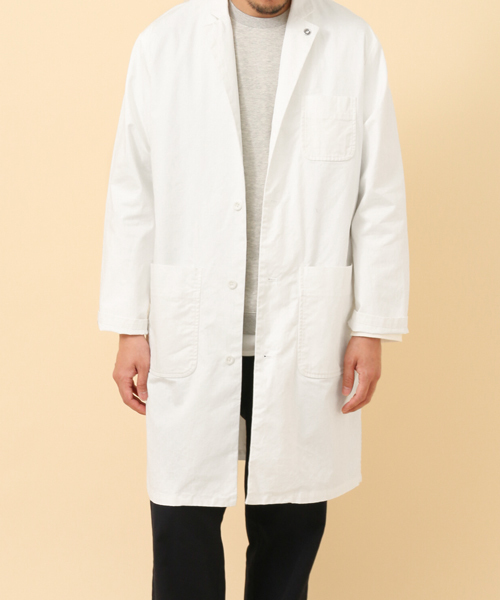 URBAN RESEARCH DOORS MENS（アーバンリサーチ ドアーズ メンズ）の「FORK＆SPOON Downproof Work Coat（その他アウター・メンズ・ゴールド/ネイビー/オフホワイト・5/4）」の2枚目の写真