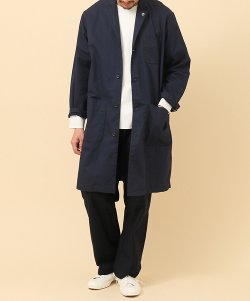 URBAN RESEARCH DOORS MENS（アーバンリサーチ ドアーズ メンズ）の「FORK＆SPOON Downproof Work Coat（その他アウター・メンズ・ゴールド/ネイビー/オフホワイト・5/4）」の5枚目の写真