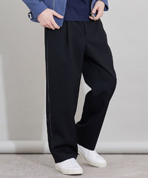 UNITED TOKYO | パイピングワイドパンツ(スラックス)