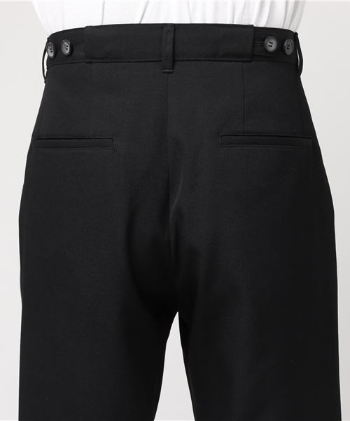 UNITED TOKYO(ユナイテッドトウキョウ)の「パイピングワイドパンツ(スラックス・メンズ・ピンク/ブラック/カーキ/ブルー・1/2/3)」の8枚目の写真