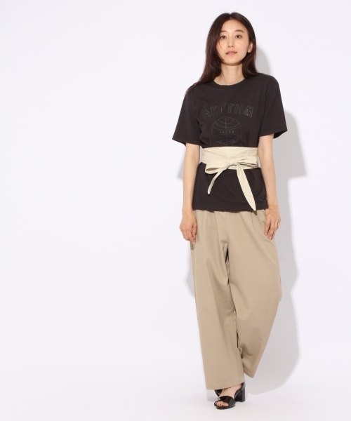 niko and...(ニコアンド)の「<WEB STORE限定>コットンルーズパンツ【niko and ...】(その他パンツ・レディース・ブラック/ベージュ・3/4)」の15枚目の写真