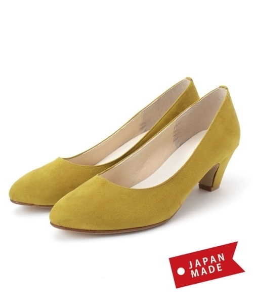 grove(グローブ)の「ふわっと包まれる、やわここちパンプス(日本製)(パンプス・レディース・グレー/ブラック系1/グレー系1/グリーン/ブラック/ベージュ/レッド/ブルー/イエロー・40/30/35/20/25/45/50)」の8枚目の写真