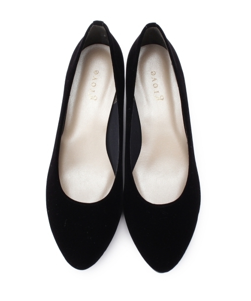 grove(グローブ)の「ふわっと包まれる、やわここちパンプス(日本製)(パンプス・レディース・グレー/ブラック系1/グレー系1/グリーン/ブラック/ベージュ/レッド/ブルー/イエロー・40/30/35/20/25/45/50)」の14枚目の写真