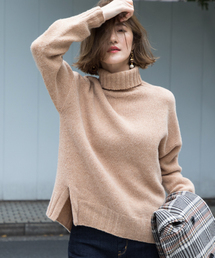 STUDIOUS | タートルスクエアニット(ニット/セーター)