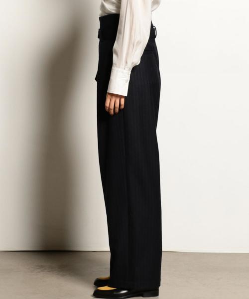 EN ROUTE(アンルート)の「ハイウエストベルトワイドパンツ ◆(その他パンツ・レディース・グレー/その他1・2/1)」の5枚目の写真