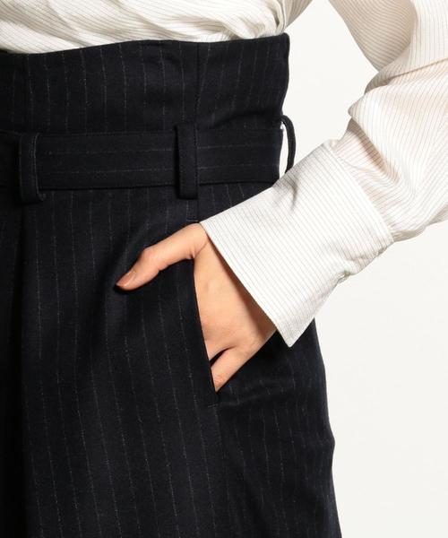 EN ROUTE(アンルート)の「ハイウエストベルトワイドパンツ ◆(その他パンツ・レディース・グレー/その他1・2/1)」の11枚目の写真