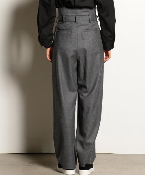 EN ROUTE(アンルート)の「ハイウエストベルトワイドパンツ ◆(その他パンツ・レディース・グレー/その他1・2/1)」の16枚目の写真