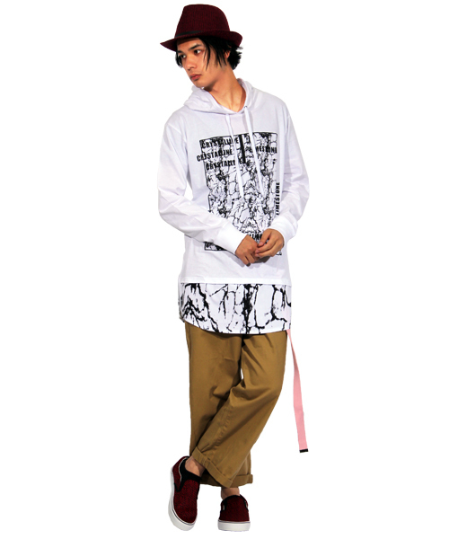 8(eight)(エイト)の「千鳥 中折れ ハット 帽子(ハット・メンズ・グレー/レッド/ブルー・FREE)」の6枚目の写真