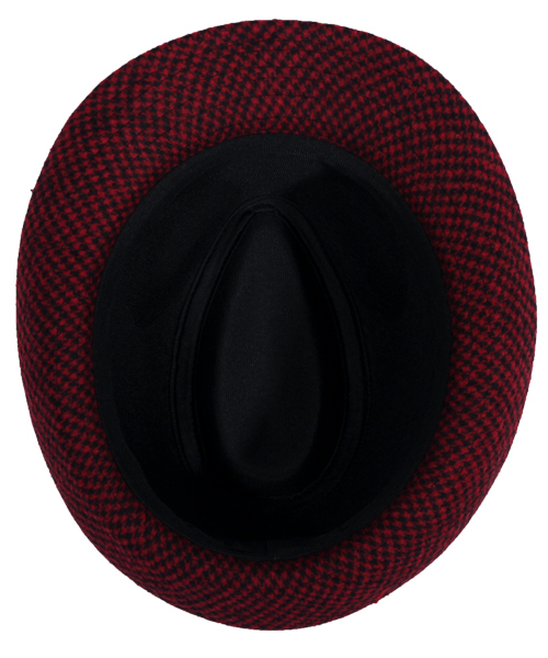 8(eight)(エイト)の「千鳥 中折れ ハット 帽子(ハット・メンズ・グレー/レッド/ブルー・FREE)」の10枚目の写真