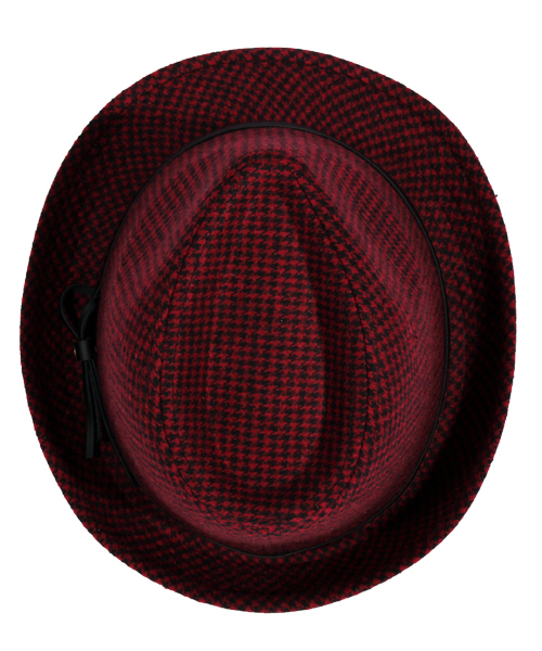 8(eight)(エイト)の「千鳥 中折れ ハット 帽子(ハット・メンズ・グレー/レッド/ブルー・FREE)」の11枚目の写真