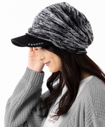 QUEENHEAD | つば付き アクセントニットキャップ(キャップ)