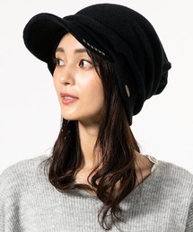 QUEENHEAD（クイーンヘッド）の「つば付き アクセントニットキャップ（キャップ）」