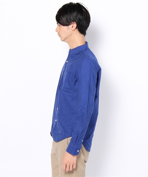 WEGO（ウィゴー）の「カラーオックスフォードLSシャツ（シャツ/ブラウス・メンズ・グリーン/ブルー/イエロー/レッド/オレンジ・MEDIUM/LARGE）」の6枚目の写真