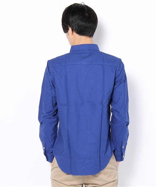 WEGO（ウィゴー）の「カラーオックスフォードLSシャツ（シャツ/ブラウス・メンズ・グリーン/ブルー/イエロー/レッド/オレンジ・MEDIUM/LARGE）」の7枚目の写真