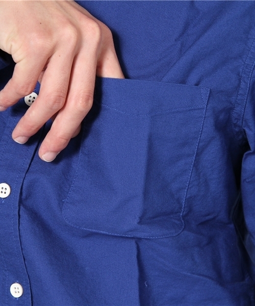 WEGO（ウィゴー）の「カラーオックスフォードLSシャツ（シャツ/ブラウス・メンズ・グリーン/ブルー/イエロー/レッド/オレンジ・MEDIUM/LARGE）」の10枚目の写真