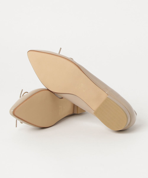 LE TALON(ルタロン)の「ポインテッドエナメルバレエ◆(バレエシューズ・レディース・レッド/ベージュ・23.5cm/22.5cm/25.5cm/25cm/22cm/24cm/23cm/24.5cm/21.5)」の4枚目の写真