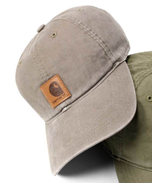 Carhartt（カーハート）の「カーハート ストラップバックキャップ ODESSA  CHARHARTT（キャップ・メンズ・ブラック/ブラウン/ブルー/ネイビー/タン/アーミー/アッシュブラウン/グレイッシュベージュ/グリーン/ブラック系その他/グレー/グレー系その他/オリーブ・FREE）」の7枚目の写真