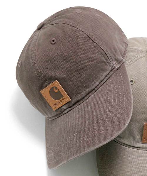 Carhartt（カーハート）の「カーハート ストラップバックキャップ ODESSA  CHARHARTT（キャップ・メンズ・ブラック/ブラウン/ブルー/ネイビー/タン/アーミー/アッシュブラウン/グレイッシュベージュ/グリーン/ブラック系その他/グレー/グレー系その他/オリーブ・FREE）」の5枚目の写真