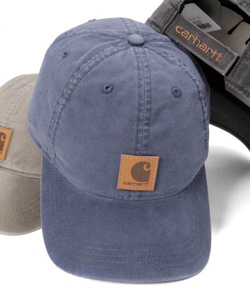 Carhartt（カーハート）の「カーハート ストラップバックキャップ ODESSA  CHARHARTT（キャップ・メンズ・ブラック/ブラウン/ブルー/ネイビー/タン/アーミー/アッシュブラウン/グレイッシュベージュ/グリーン/ブラック系その他/グレー/グレー系その他/オリーブ・FREE）」の13枚目の写真