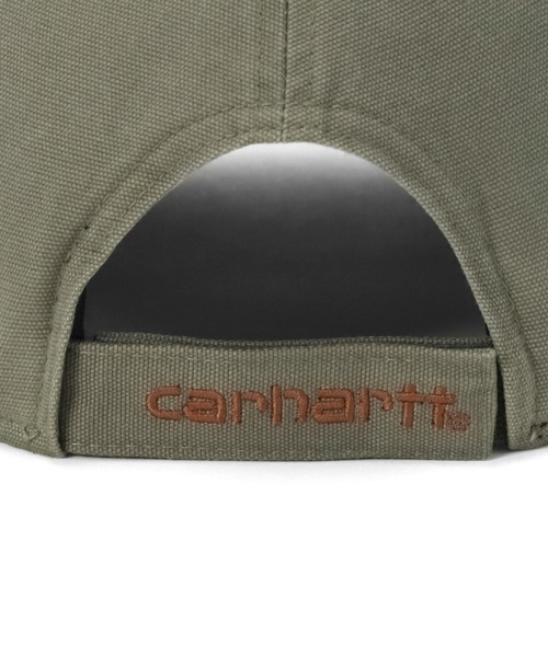 Carhartt（カーハート）の「カーハート ストラップバックキャップ ODESSA  CHARHARTT（キャップ・メンズ・ブラック/ブラウン/ブルー/ネイビー/タン/アーミー/アッシュブラウン/グレイッシュベージュ/グリーン/ブラック系その他/グレー/グレー系その他/オリーブ・FREE）」の19枚目の写真