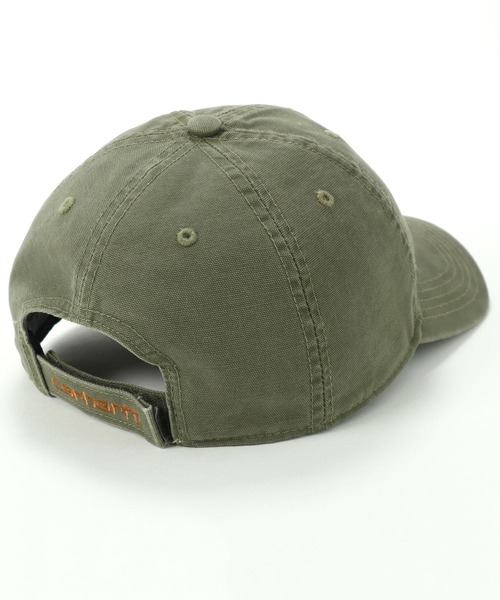 Carhartt（カーハート）の「カーハート ストラップバックキャップ ODESSA  CHARHARTT（キャップ・メンズ・ブラック/ブラウン/ブルー/ネイビー/タン/アーミー/アッシュブラウン/グレイッシュベージュ/グリーン/ブラック系その他/グレー/グレー系その他/オリーブ・FREE）」の16枚目の写真