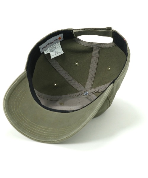 Carhartt（カーハート）の「カーハート ストラップバックキャップ ODESSA  CHARHARTT（キャップ・メンズ・ブラック/ブラウン/ブルー/ネイビー/タン/アーミー/アッシュブラウン/グレイッシュベージュ/グリーン/ブラック系その他/グレー/グレー系その他/オリーブ・FREE）」の17枚目の写真