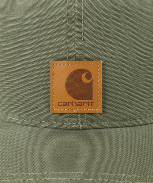 Carhartt（カーハート）の「カーハート ストラップバックキャップ ODESSA  CHARHARTT（キャップ・メンズ・ブラック/ブラウン/ブルー/ネイビー/タン/アーミー/アッシュブラウン/グレイッシュベージュ/グリーン/ブラック系その他/グレー/グレー系その他/オリーブ・FREE）」の18枚目の写真