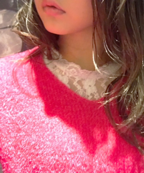 VENCEEXCHANGE(ヴァンスエクスチェンジ)の「カップ付きレースハイネック (タンクトップ・レディース・ブラック/オフホワイト/ブルー/イエロー・MEDIUM/M)」の8枚目の写真