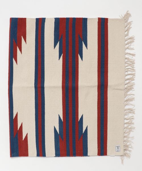 チャイハネ】オルテガ柄ラグマット90×150cm（ラグ/マット