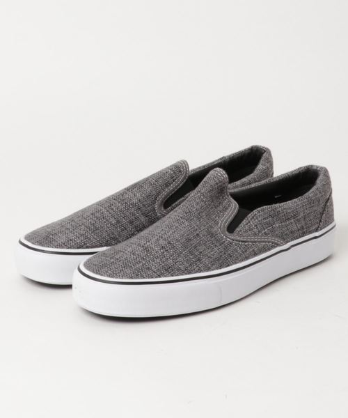 STYLEBLOCK（スタイルブロック）の「スリッポンローカットスニーカー（スニーカー・メンズ・レッド系その他/ブラック系その他3/ベージュ/カモフラージュ/ブルー系その他3/ホワイト系その他3/ブルー系その他2/ホワイト系その他/ブラック系その他/ストライプ/ブルー系その他/レオパード/パイソン/ホワイト系その他2/ブラック系その他2/グレー/ハウンドトゥース/ブラック系その他4/ブラック系その他5/チャコール/ベージュ系その他/ブルー系その他4/ブラックミックス/グレー系その他2/グレー系その他/ブラック系その他7/ブラック系その他6/ブラウン/ブルー系その他5/ブラウン系その他/ブラック×ホワイト/ブラック×ブラック/レッド系その他2・27.0cm/25.5cm/26.5cm/25.0cm/26.0cm/28.0cm）」の16枚目の写真