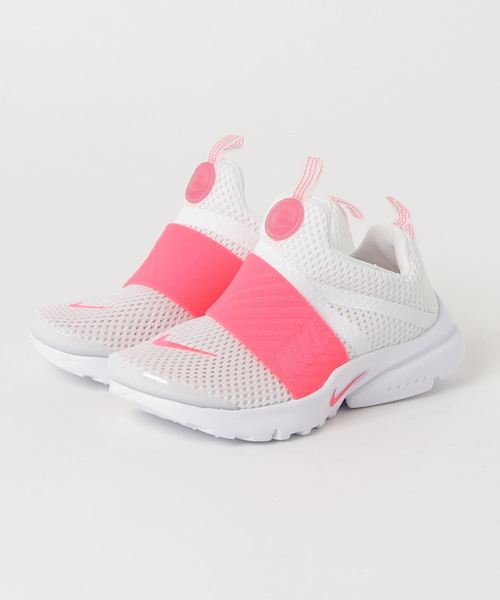 Nike ナイキ の Nike ナイキ 17 22presto Extreme Se Ps ナイキ プレスト エクストリーム Se Ps 3515 100 ホワイト レーサーピンク ラッシュピンク スニーカー Wear