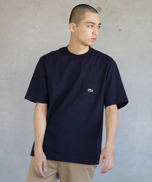 BEAMS（ビームス）の「LACOSTE × BEAMS / 別注 Tシャツ（Tシャツ/カットソー・メンズ・ホワイト/ネイビー/オレンジ/その他・1/2/3/4/5）」の4枚目の写真