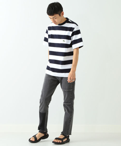 BEAMS（ビームス）の「LACOSTE × BEAMS / 別注 Tシャツ（Tシャツ/カットソー・メンズ・ホワイト/ネイビー/オレンジ/その他・1/2/3/4/5）」の19枚目の写真