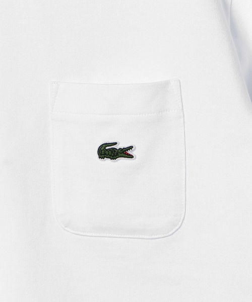 BEAMS（ビームス）の「LACOSTE × BEAMS / 別注 Tシャツ（Tシャツ/カットソー・メンズ・ホワイト/ネイビー/オレンジ/その他・1/2/3/4/5）」の18枚目の写真