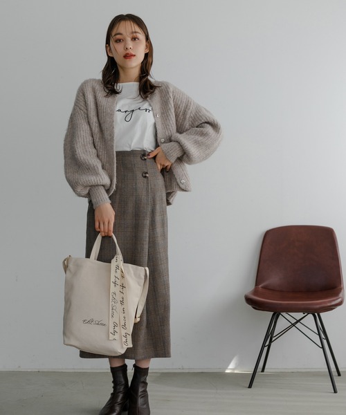 Edit Sheen（エディットシーン）の「ロゴキャンバス3wayトートバッグ（トートバッグ・レディース・アイボリー/ブラック・FREE）」の18枚目の写真