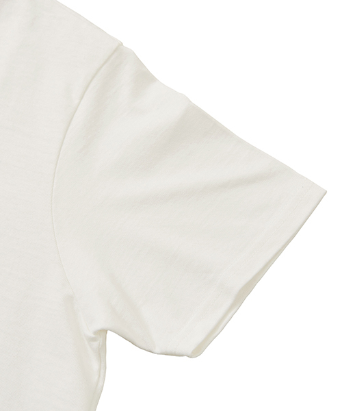 PUNYUS（プニュズ）の「テニスTシャツ（Tシャツ/カットソー・レディース・ホワイト/ピンク・1/2/4/3）」の7枚目の写真