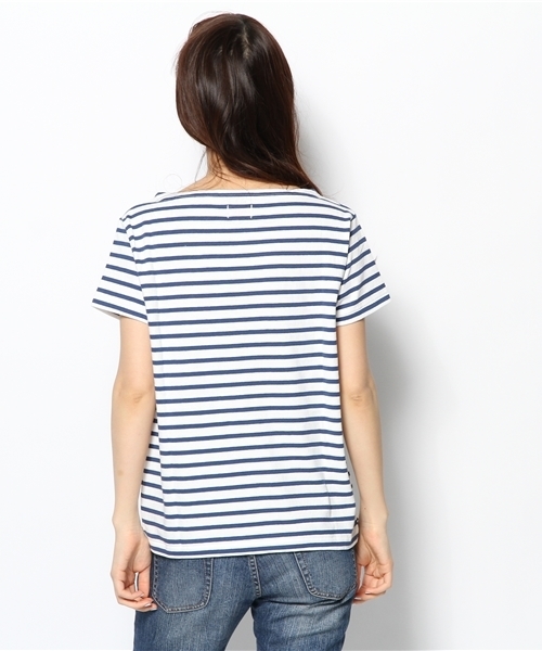coen（コーエン）の「バスクボーダー半袖カットソー13SS（Tシャツ/カットソー・レディース・レッド/イエロー/ケリー/コバルトブルー・MEDIUM/LARGE）」の7枚目の写真