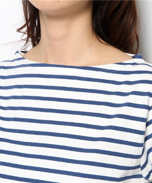 coen（コーエン）の「バスクボーダー半袖カットソー13SS（Tシャツ/カットソー・レディース・レッド/イエロー/ケリー/コバルトブルー・MEDIUM/LARGE）」の8枚目の写真