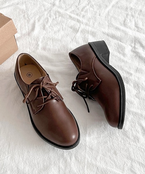追加画像　アンティークシューズ セール】超軽量 マニッシュ オックスフォード シューズ 7633（ドレス