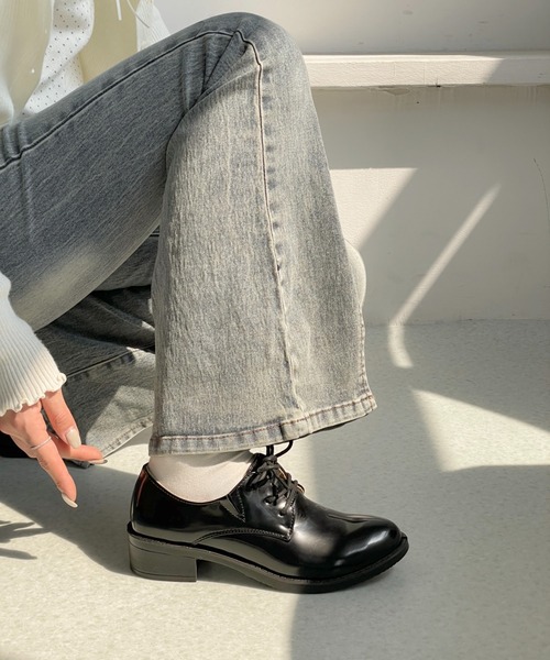 Shoes in Closet(シューズインクローゼット)の「超軽量 マニッシュ オックスフォード シューズ 7633(ドレスシューズ・レディース・ブラック/ブラック系その他/アイボリー/ブラック系その他2/ダークブラウン/ブラウン系その他・S/M/L/LL/XS/XXL/4L/3L/5L/6L)」の17枚目の写真