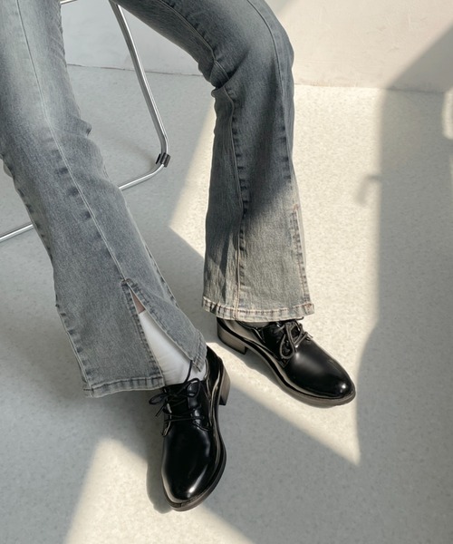 Shoes in Closet(シューズインクローゼット)の「超軽量 マニッシュ オックスフォード シューズ 7633(ドレスシューズ・レディース・ブラック/ブラック系その他/アイボリー/ブラック系その他2/ダークブラウン/ブラウン系その他・S/M/L/LL/XS/XXL/4L/3L/5L/6L)」の19枚目の写真