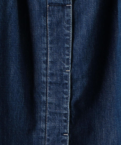 coen（コーエン）の「【追加生産】USAコットンデニムロングスカート（デニムスカート・レディース・ブルー/ネイビー・MEDIUM/LARGE）」の17枚目の写真