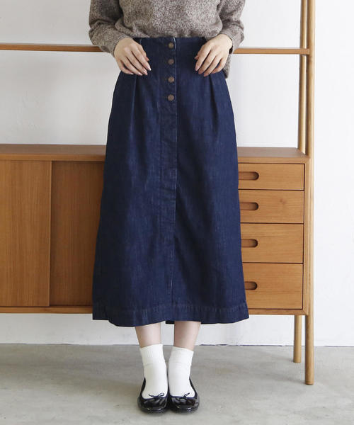 coen（コーエン）の「【追加生産】USAコットンデニムロング