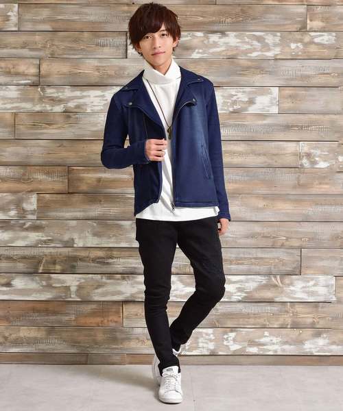 MinoriTY（マイノリティ）の「【ストレッチツイルダメージスーパースキニーパンツ（ロング）】（その他パンツ・メンズ・ホワイト/ライトグレー/ブラック/ベージュ/ネイビー/カーキ・S/M/L/XL）」の8枚目の写真