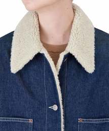 MM6 MAISON MARGIELA ボア デニムコート マルジェラ MM6 Maison Margiela（ｴﾑｴﾑｼｯｸｽ ﾒｿﾞﾝ ﾏﾙｼﾞｪﾗ）の「MM6 Maison