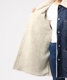 【MM6】デニムボアブルゾン MM6 Maison Margiela（ｴﾑｴﾑｼｯｸｽ ﾒｿﾞﾝ ﾏﾙｼﾞｪﾗ）の「MM6 Maison